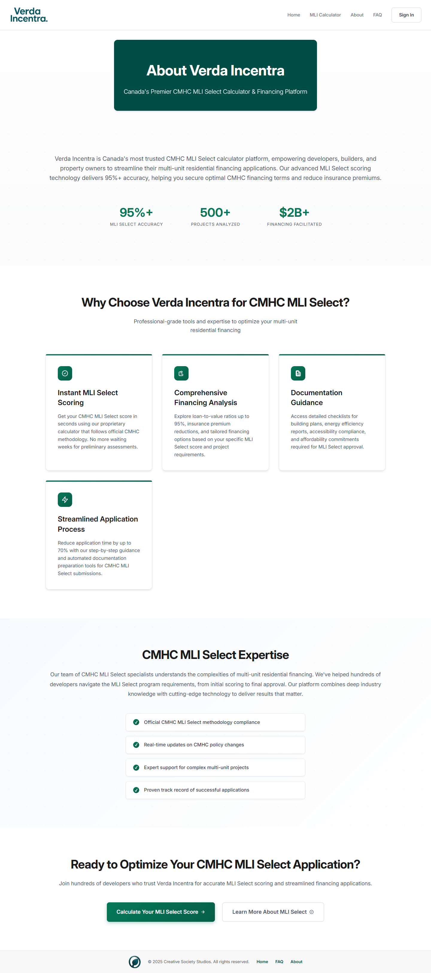 Verda Incentra About