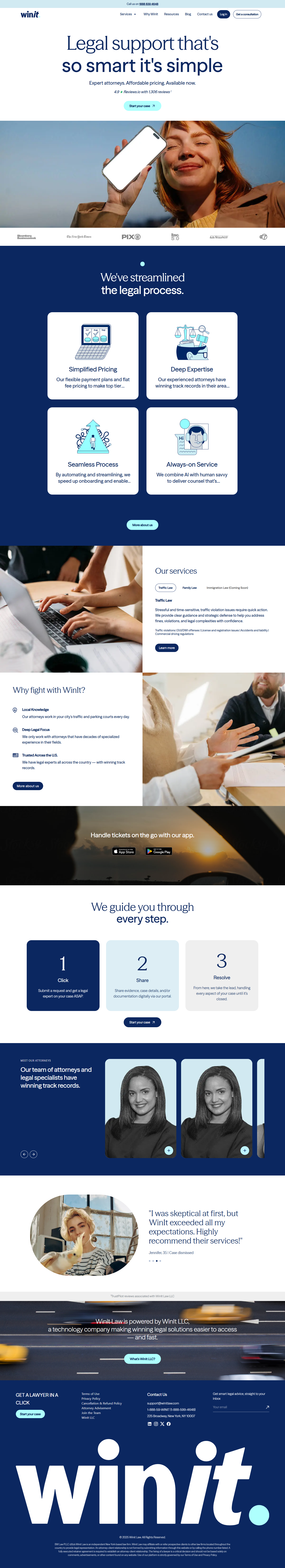 WinIt homepage