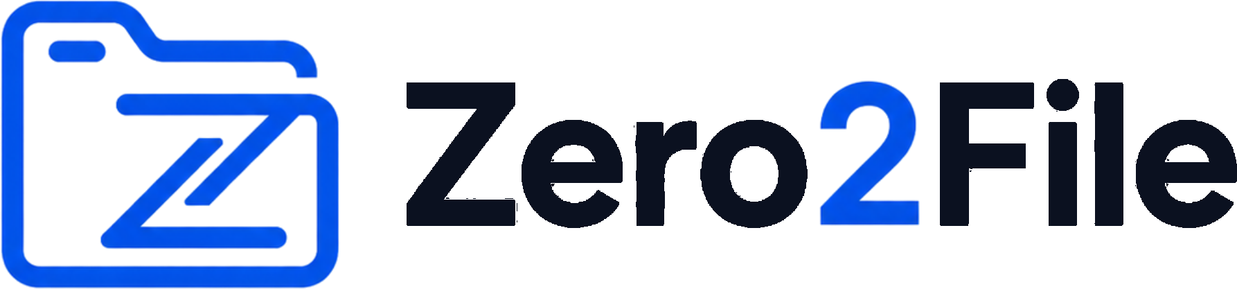 Zero2File logo